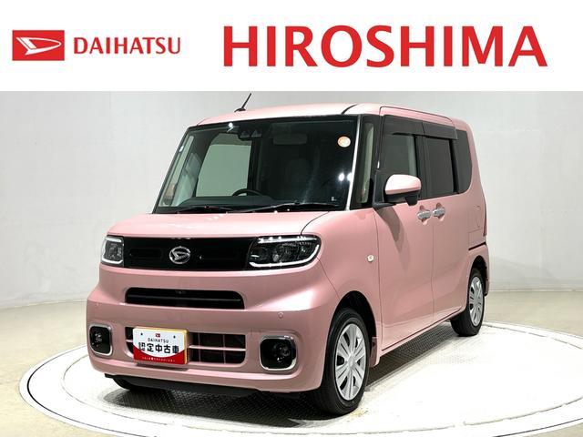 タントＸ　パノラマモニター　フォグランプ　両側パワースライドドアＬＥＤオートライト　パワースライドドアウェルカムオープン機能　電動パーキングブレーキ　運転席助手席シートヒーター　　フルホイールキャツプ　キーフリーシステム　　オート電動格納式ドアミラー（広島県）の中古車