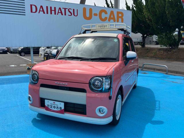 ミラトコットＧ　ＳＡIII４ＷＤ　ＣＶＴ　６６０ｃｃ　ナビ　全方位モニター　ドライブレコーダー　衝突被害軽減ブレーキ　横滑り防止装置　ＡＢＳ　アイドリングストップ　ルーフキャリア　デザインフィルムトップ　車検整備付（福島県）の中古車