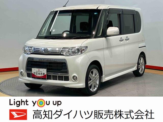タントカスタムＲＳ７インチナビ　Ｂｌｕｅｔｏｏｔｈ接続　ＥＴＣ車載器　キーフリー　電動スライドドア（高知県）の中古車