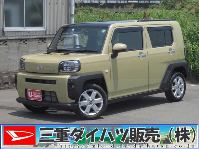 タフトＧ　　純正７型ナビ　バックカメラ　キーフリー　１年間無料保証電動格納式ドアミラー　盗難防止システム　Ｂｌｕｅｔｏｏｔｈ　前席シートヒーター　地デジ　１オーナー　前方用ドライブレコーダー　電動パーキングブレーキ　コーナーセンサー　オートエアコン　ＵＳＢ接続（三重県）の中古車