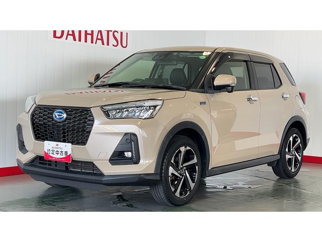 ロッキープレミアムＧ　ＨＥＶ純正９インチナビ　ドラレコ　パノラマモニター　クルーズコントロール　ＬＥＤヘッドランプ　１７インチアルミホイール　オートエアコン　シートヒーター　スマートキー　衝突被害軽減システム（茨城県）の中古車