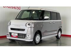ムーヴキャンバスストライプスＧ両側パワースライドドア　スマートキー　アイドリングストップ　オートエアコン　シートヒーター　ＬＥＤヘッドランプ　電動格納式ドアミラー　衝突被害軽減システム