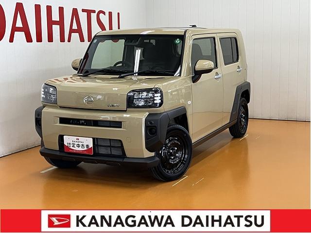 タフトＸターボ　ｅｃｏ　ＩＤＬＥ非装着車サポカーＳワイド適合　アイドルレス車　スカイフィールトップ　Ｂカメラ　ステアリングスイッチ　オートエアコン　電動パーキングブレーキ　ＵＳＢ接続端子　Ｐスタート　コーナーセンサー　オートハイビーム（神奈川県）の中古車