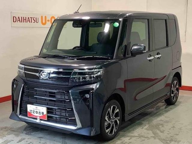 タントカスタムＸＬＥＤヘッドライト　両側パワースライドドア　クリアランスソナー　前席シートヒーター　禁煙車　記録簿　認定中古車　レーンアシスト　オートマチックハイビーム　衝突回避支援システム搭載車（島根県）の中古車