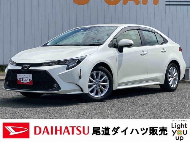 カローラＳナビ　バックカメラ　ＥＴＣ　ドライブレコーダー　衝突被害軽減システム　ＬＥＤヘッドライト　フォグランプ　オートクルーズ　電子パーキング　ブレーキホールド　クリアランスソナー　プッシュボタンスタート（広島県）の中古車