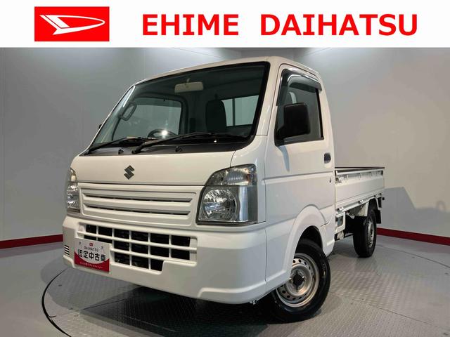 キャリイトラックＫＣエアコン・パワステ４ＷＤ　ＡＴ車　マニュアルエアコン　パワステ　ＡＢＳ　運転席エアバッグ　助手席エアバッグ　荷台作業灯（愛媛県）の中古車