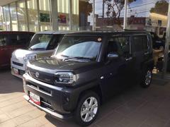 タフトＧインパネシフト　プッシュスタートスイッチ　電子カードキー　オートマチックハイビーム　被害軽減ブレーキ　車線逸脱防止　ＡＢＳ　アルミホイール　ガラスルーフ