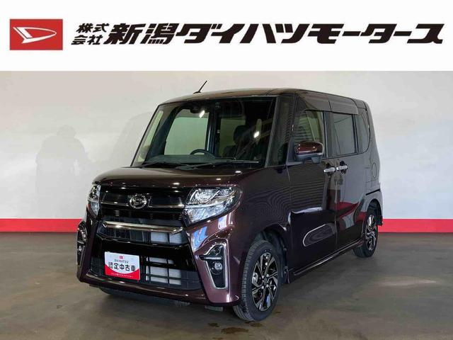 タントカスタムＸセレクション（車内　消臭・抗菌　処理済）　衝突被害軽減システム　４ＷＤ　両側パワースライドドア　ナビ　バックカメラ　アルミホイール　キーフリーシステム（新潟県）の中古車