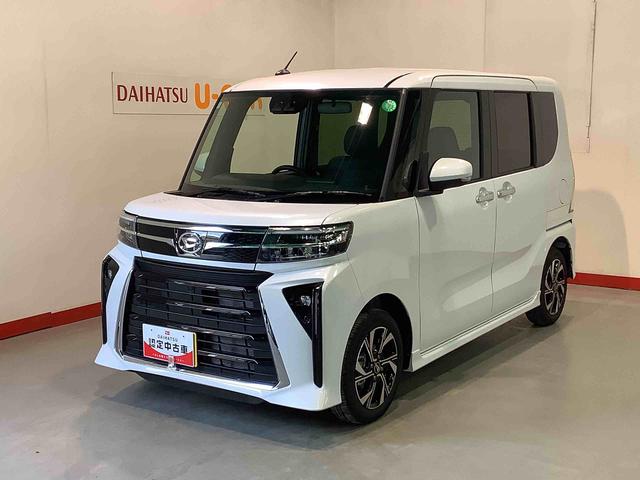 タントカスタムＸキーフリーシステム　ＬＥＤヘッドライト　ＬＥＤフォグランプ　両側電動スライドドア　転席助手席シートヒーター全車１年走行距離無制限まごころ保証付き！（栃木県）の中古車