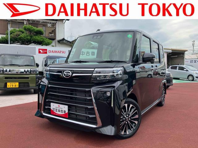 タントカスタムＲＳターボ・両側電動スライドドア・電動パーキングブレーキ・シートヒーター・全周囲カメラ（東京都）の中古車