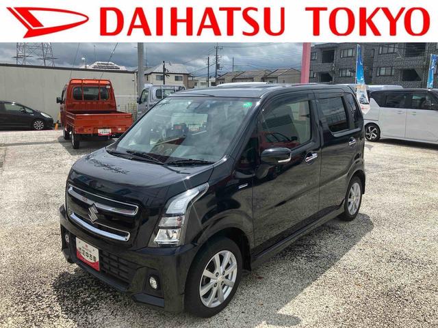 ワゴンＲスティングレーハイブリッドＸ　ナビゲーション　ＥＴＣ車載器まごころ保証　１年間・走行距離無制限付き　ナビゲーション　ＥＴＣ車載器　運転席シートヒーター　オートエアコン　キーフリーシステム（東京都）の中古車