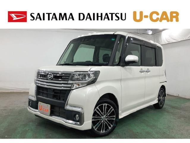 タントカスタムＲＳ　トップエディションリミテッドＳＡIII　ナビ１年保証距離無制限　走行５３７２６キロ　純正フルセグナビ　パノラマモニター　ドラレコ　純正マット　ＬＥＤヘッドランプ　アイドリングストップ　シートヒーター　両側電動スライドドア　オート格納式ドアミラー（埼玉県）の中古車