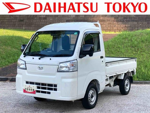 ハイゼットトラックハイルーフ 4WD プッシュスタート パワーウインドウ保証 まごころ保証 1年間・走行距離無制限付き キーフリーシステム 4WD パワーウインドウ コーナーセンサー ETC車載器 電動格納ドアミラー(東京都)の中古車