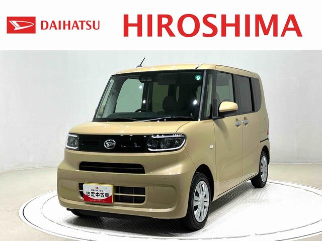 タントＸＬＥＤオートライト　パワースライドドアウェルカムオープン機能　電動パーキングブレーキ　運転席助手席シートヒーター　　フルホイールキャツプ　キーフリーシステム　　オート電動格納式ドアミラー（広島県）の中古車
