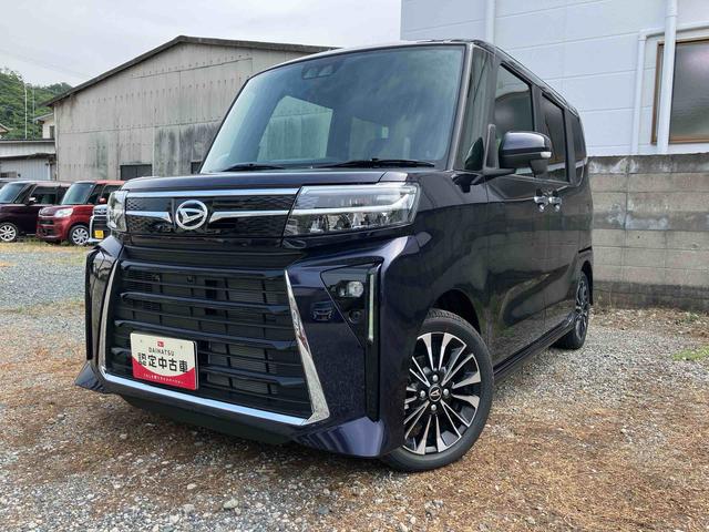 タントカスタムＲＳ２ＷＤ　ＣＶＴ　スマートアシスト　ターボ　両側パワースライドドア　シートヒーター　電動パーキングブレーキ機能　オートホールド機能　　ベンチシート　ミラクルオープンドア　アイドリングストップ（福島県）の中古車