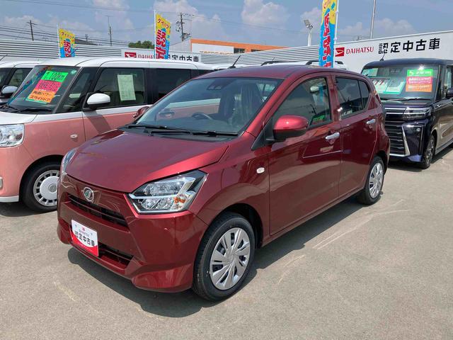 ミライースＸ　ＳＡIII２ＷＤ　ＣＶＴ　６６０ｃｃ　衝突被害軽減ブレーキ　横滑り防止装置　ＡＢＳ　運転席・助手席エアバッグ　マニュアルエアコン　アイドリングストップ　ナビ用バックカメラ　キーレスエントリー　届出済未使用車（福島県）の中古車