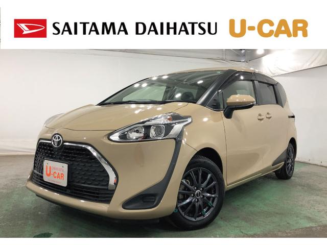 シエンタファンベースＸ　車検整備付／走行１７４４４キロ／ナビ１年保証距離無制限　走行距離１７４４４キロ　車検整備付　フルセグナビ　バックカメラ　ブルートゥース　フロアマット　助手席エアバッグ　片側電動スライドドア（埼玉県）の中古車