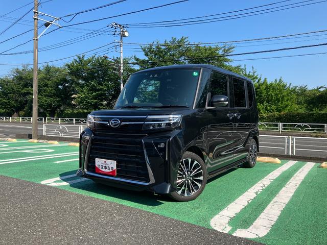 タントカスタムＲＳ　純正ナビ　ＥＴＣ　ドラレコ　ターボエンジン保証　新車保証・まごころ保証　１年間・走行距離無制限付き（東京都）の中古車