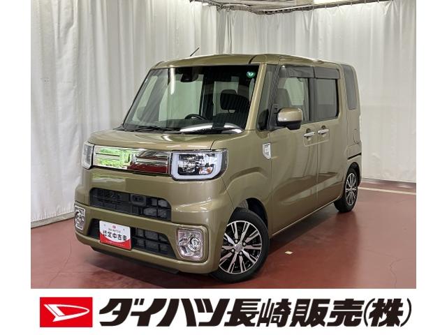 ウェイクＧターボＳＡII下取車　ターボエンジン　ナビ　ＴＶ　バックカメラ　電動格納式ドアミラー　スマートキー　ＬＥＤヘッドランプ　ＤＶＤ　レーンアシスト　オートライト　ベンチシート　ＥＴＣ　アルミホイール　衝突安全ボディ（長崎県）の中古車