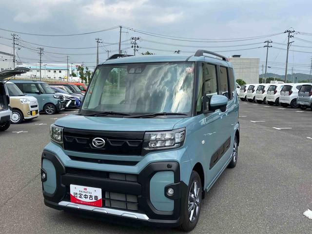 タントファンクロス２ＷＤ　ＣＶＴ　６６０ｃｃ　衝突被害軽減ブレーキ　横滑り防止装置　ＡＢＳ　サイドエアバッグ　ベンチシート　アイドリングストップ　プッシュボタンスタート　オートエアコン　両側電動スライドドア（福島県）の中古車