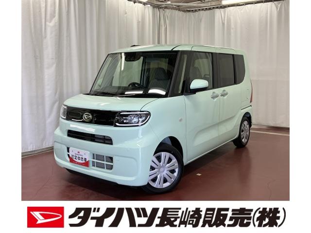 タントＸ届出済未使用車　元展示車　アイドリングストップ　電動格納式ドアミラー　オートマチックハイビーム　衝突被害軽減システム　スマートキー　片側電動両側スライドドア　ＬＥＤヘッドランプ　記録簿　オートライト（長崎県）の中古車