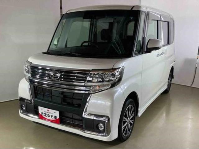 タントカスタムＸ　トップエディションリミテッドＳＡIII４ＷＤ　　ナビゲーション　ＥＴＣ　禁煙車　記録簿　認定中古車　レーンアシスト　オートマチックハイビーム　衝突回避支援システム搭載車（島根県）の中古車