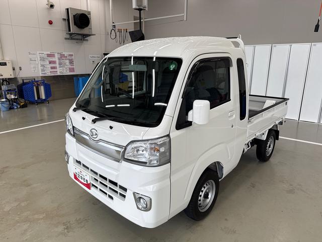 ハイゼットトラックジャンボ５ＭＴ車　パートタイム４ＷＤ車　ハイロー切り替えレバー　カーナビ　ＡＢＳ　運転席助手席エアバック　リモコンキー　作業灯　荷台マット（鹿児島県）の中古車