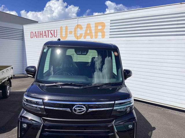タントカスタムＸインパネシフト　プッシュスタートスイッチ　電子カードキー　衝突軽減ブレーキ　車線逸脱防止　オートＬＥＤ　両側スライド　アルミホイール　ＡＢＳ（鹿児島県）の中古車