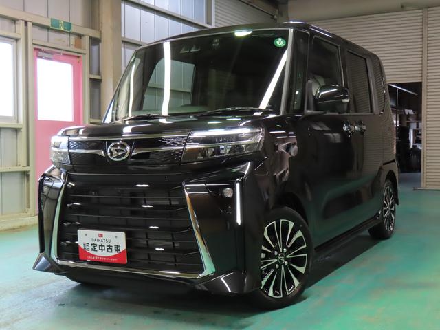 タントカスタムＲＳ２ＷＤ　ＣＶＴ　６６０ｃｃ　ターボ　ナビ　全方位モニター　ドライブレコーダー　両側電動スライドドア　衝突被害軽減ブレーキ　横滑り防止装置　ＡＢＳ　アイドリングストップ　プッシュボタンスタート（福島県）の中古車