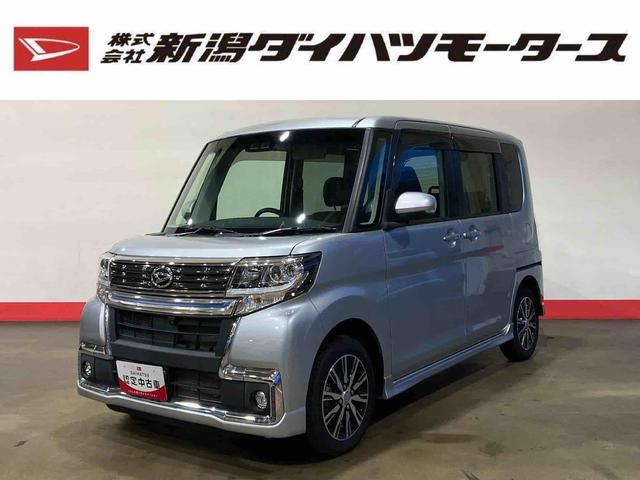 タントカスタムＸ　トップエディションリミテッドＳＡIII（車内　消臭・抗菌　処理済）　衝突被害軽減システム　両側パワースライドドア　ナビ　アルミホイール　キーフリーシステム（新潟県）の中古車