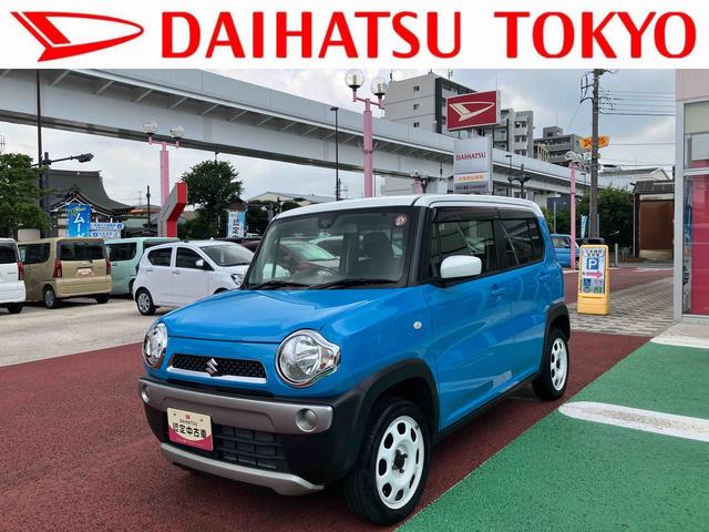 ハスラーＧ　メモリーナビ　ＥＴＣ　ワンセグ　運転席シートヒーター保証１年間・距離無制限付き　１５インチスチールホイール　ＣＤ再生　ＦＭ／ＡＭラジオ　スマートキー　ドリンクホルダー　アームレスト（東京都）の中古車