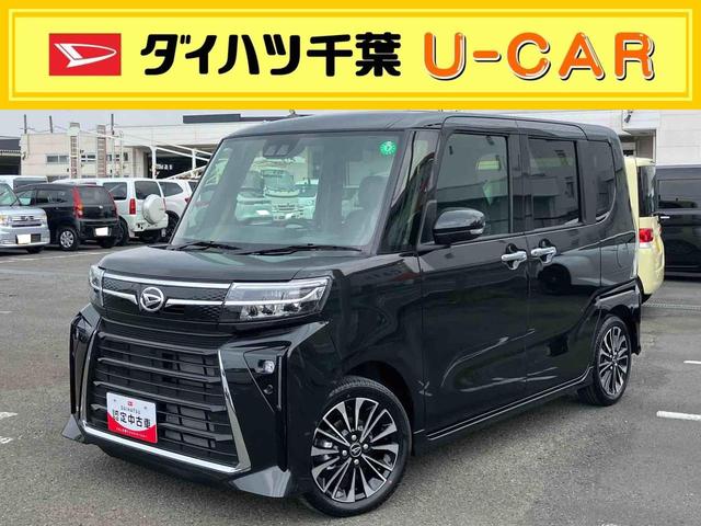 タントカスタムＲＳターボエンジン　１５インチアルミ　バックカメラ　両側電動スライドドア　シートヒーター　電動駐車ブレーキ　ＬＥＤライト＆フォグ　上下２段調節式デッキボード　コーナーセンサー　衝突被害軽減ブレーキ（千葉県）の中古車