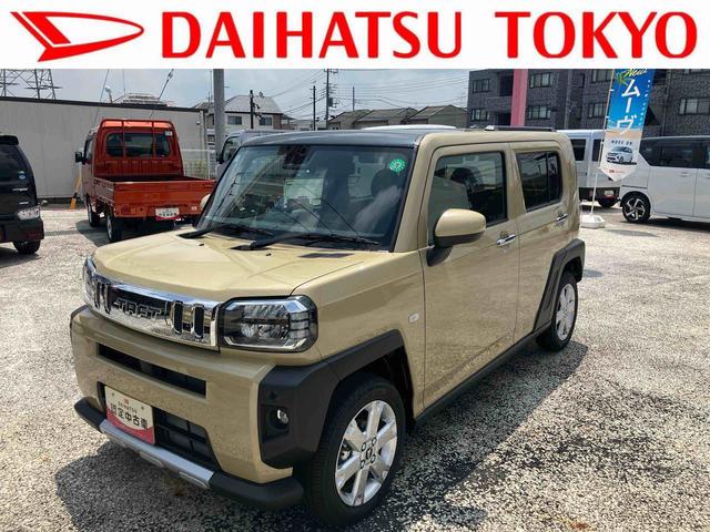 タフトＧターボ　ダーククロムベンチャー保証　新車保証・まごころ保証　１年間・走行距離無制限付き（東京都）の中古車
