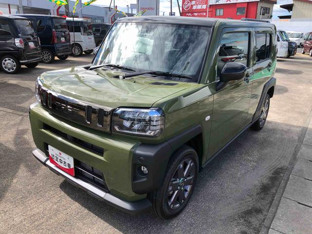 タフトＧターボ　ダーククロムベンチャー　４ＷＤ　走行２２５９ｋｍ４ＷＤ　スマートアシスト　１５インチアルミホイール　ＬＥＤヘッドランプ　電動パーキングブレーキ　プッシュボタンスタート　キーフリー　コーナーセンサー（山形県）の中古車