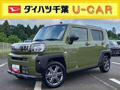 タフトＧ　ダーククロムベンチャーキーフリーシステム／スカイフィールトップ／プッシュボタンエンジンスターター／アイドリングストップ／オートライト／コーナーセンサー／衝突回避支援システム／ＬＥＤヘッドライト／オートエアコン