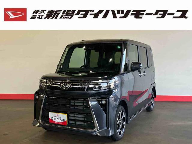 タントカスタムＸ（車内　消臭・抗菌　処理済）　衝突被害軽減システム　４ＷＤ　両側パワースライドドア　アルミホイール　キーフリーシステム（新潟県）の中古車