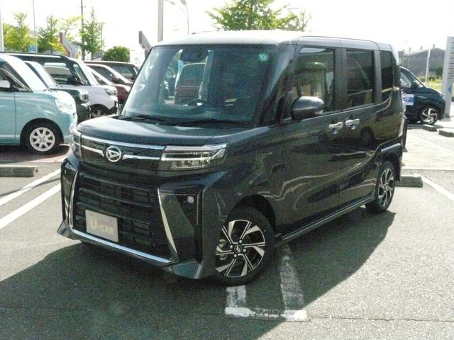 タントカスタムＸキーフリーシステム　セキュリティアラーム　スモークガラス　走行距離４ｋｍ（福岡県）の中古車