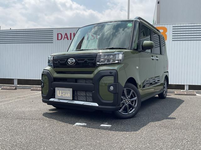 タントファンクロス両側パワースライドドア、キーフリー、衝突回避支援ブレーキ（福岡県）の中古車