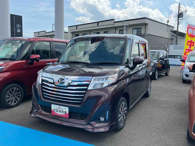 トールカスタムＧ　リミテッドII　ＳＡIII２ＷＤ　１０００ｃｃ　ナビ　ドラレコ　全方位モニター　衝突被害軽減ブレーキ　横滑り防止装置　ＡＢＳ　アイドリングストップ　プッシュボタンスタート　両側電動スライドドア　車検整備付　ワンオーナー車（福島県）の中古車