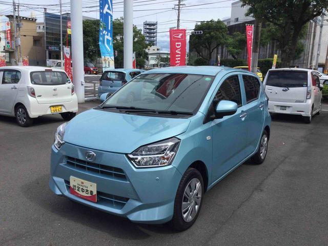 ミライースＸ　ＳＡIIIインパネシフト　緊急ブレーキ　コーナーセンサー　車線逸脱　オートハイビーム　アイドリングストップ　キーレスエントリー　ＡＢＳ　エアバック（鹿児島県）の中古車