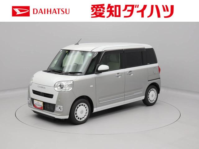 ムーヴキャンバスストライプスＧターボ　ナビ　ドライブレコーダー　ＴＶ雹害車両の為、天井やボンネットに凹み傷がございます。必ず現車確認をお願いしております。（愛知県）の中古車