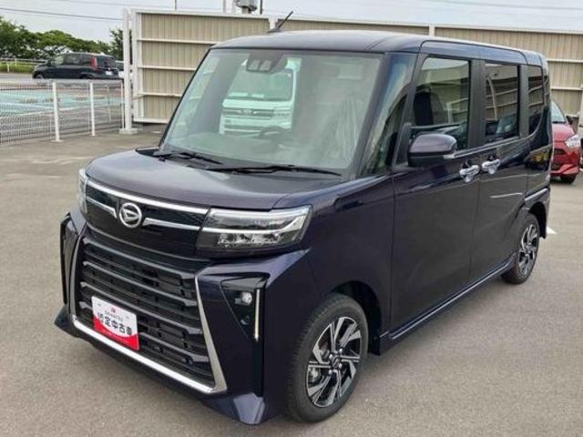 タントカスタムＸＬＥＤヘッドライト　クリアランスソナー　前席シートヒーター　両側パワースライドドア　記録簿　禁煙車　認定中古車　レーンアシスト　オートマチックハイビーム　衝突回避支援システム搭載車（島根県）の中古車