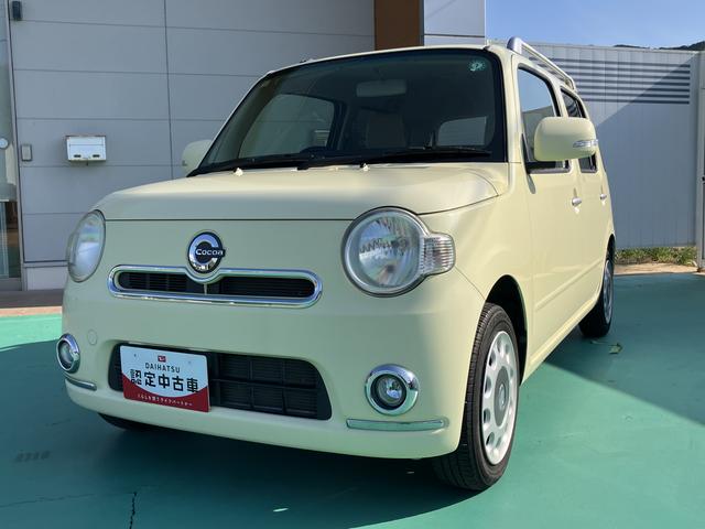 ミラココアココアプラスＸ記録簿付き　禁煙車両　電格ミラー　スマートキーシステム　助手席エアバック　イモビライザー　衝突安全ボディ　キーレス　ＡＢＳ　ワンオーナー車　運転席エアバッグ　衝突軽減システム（山口県）の中古車