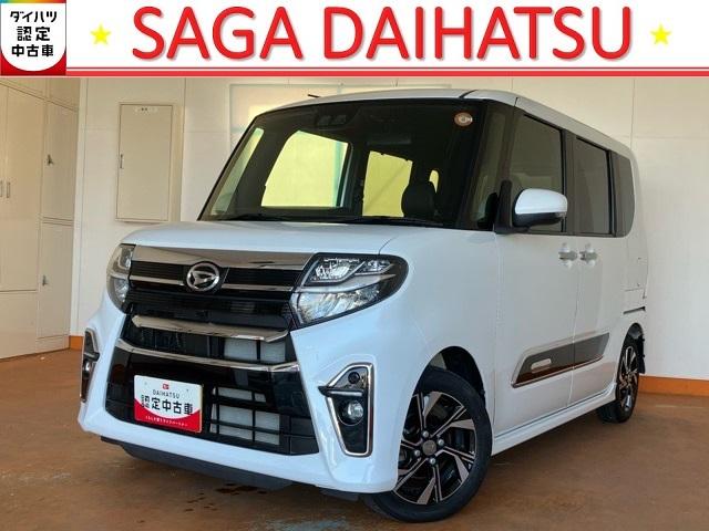 タントカスタムＸスタイルセレクション両側電動スライドドア・プッシュボタンスタート・ステアリングスイッチ・オートエアコン・キーフリー・コーナーセンサー・アルミホイール・シートヒーター・パワーウィンドウ（佐賀県）の中古車