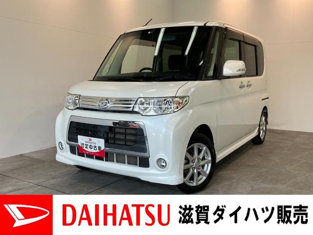 タントカスタムＸスペシャル　スマートキー　電動スライドドア左側電動スライドドア　キーフリー　オートエアコン　ベンチシート　ＣＤステレオ　ＵＳＢ　１４インチアルミ（滋賀県）の中古車