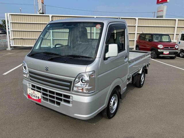 キャリイトラックＫＣスペシャルパートタイム４ＷＤ　６６０ｃｃ　フロア４ＡＴ　デュアルカメラブレーキサポート　運転席・助手席エアバッグ　カーナビ　バックモニター　アイドリングストップ　マニュアルエアコン　パワーウィンドウ（福島県）の中古車