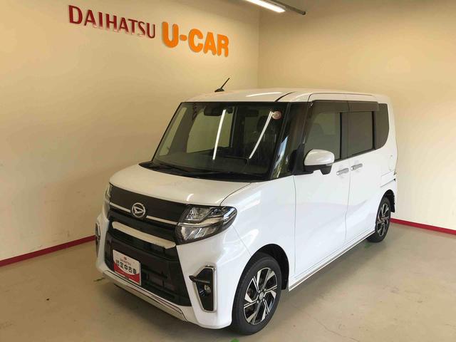 タントカスタムＸセレクション４ＷＤ　純正ナビ　オートエアコン／ライトＬＥＤヘッドライト／フォグランプ　両側電動スライドドア　運転席・助手席シートヒーター　ドライブレコーダー　リモコンエンジンスタータ−　ＥＴＣ（秋田県）の中古車