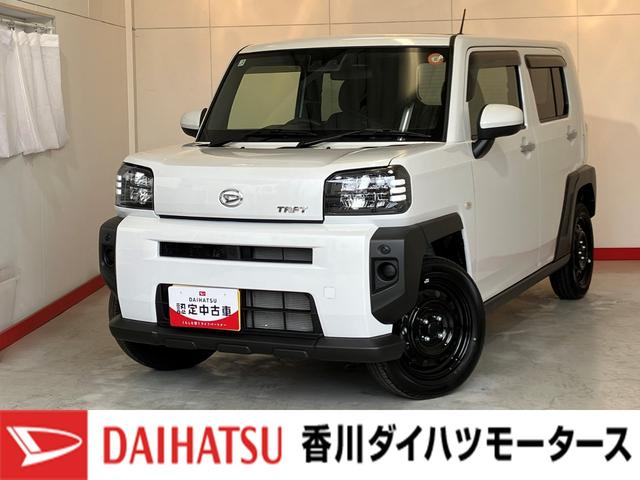 タフトＸワンオーナー　バックモニター対応カメラ　電動パーキングブレーキ　オートブレーキホールド　ＬＥＤヘッドランプ　オートライト　オートマチックハイビーム　スマアシ　取扱説明書　メンテナンスノート（香川県）の中古車