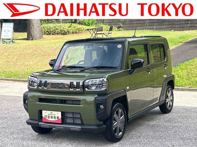 タフトＧ　ダーククロムベンチャー　純正ナビ　ドライブレコーダー保証　新車保証・まごころ保証　１年間・走行距離無制限付き　純正７インチナビ　ドライブレコーダー　ＬＥＤフォグランプ　ＬＥＤヘッドランプ　前席シートヒーター　パノラマモニター　コーナーセンサー（東京都）の中古車