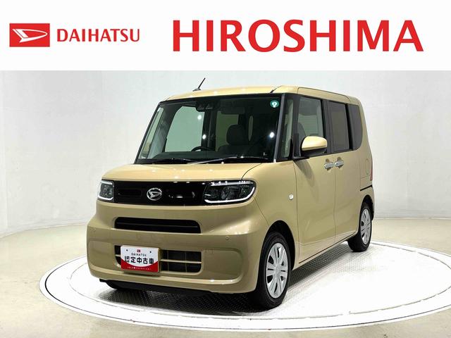 タントＸＬＥＤオートライト　パワースライドドアウェルカムオープン機能　電動格納式ドアミラー　助手席ロングスライド　助手席イージークローザー　　セキュリティアラーム　キーフリーシステム（広島県）の中古車